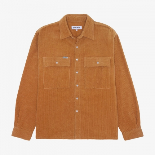 Fucking Awesome - Corduroy L/S Overshirt - Brown