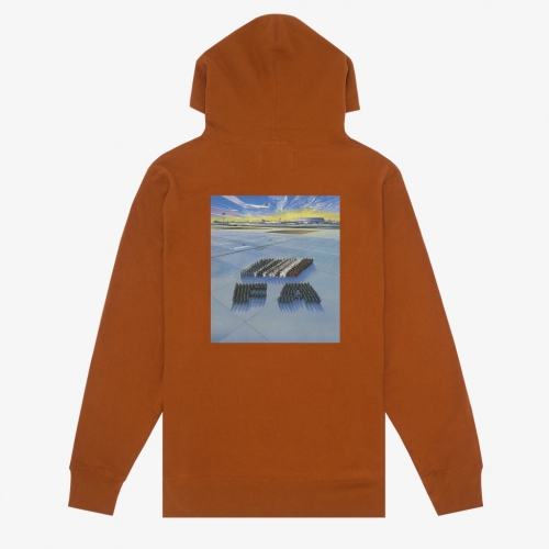 Fucking Awesome - FA Airlines Hoodie - Argan Oil