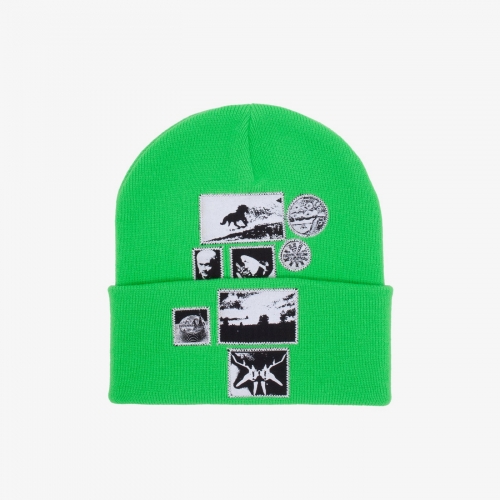Fucking Awesome - Spider Patch Cuff Beanie -...