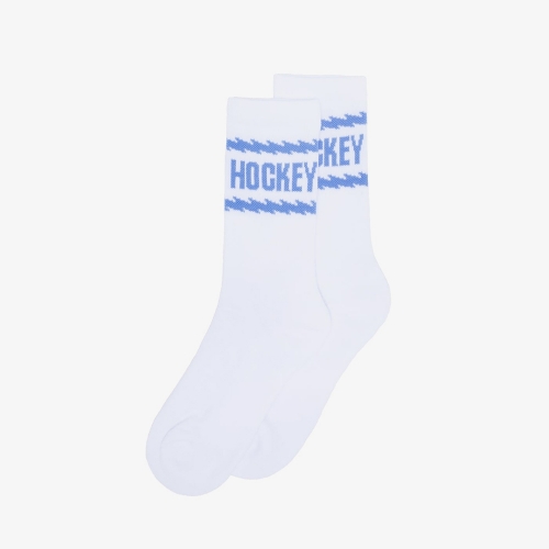 Hockey - Razor Socks - White / Electric Blue