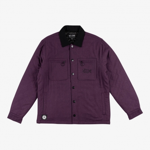 Welcome - Fornax Flannel Jacket - Nightshade
