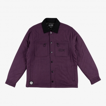 Welcome - Fornax Flannel Jacket - Nightshade