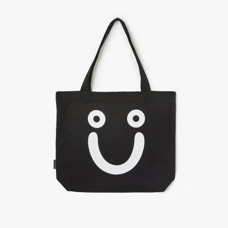 Polar - Happy Sad Tote Bag - Black