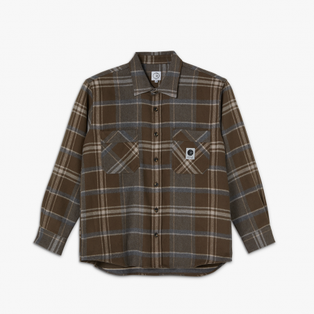 Polar - Flannel Shirt - Brown