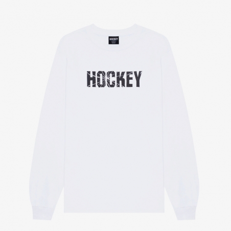 HOCKEY - Hockey Shatter L/S Tee - White