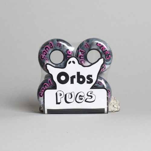 Orbs – Pugs – White / Black Swirl