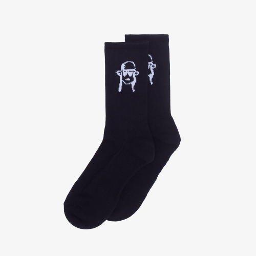 Fucking Awesome - Dill Drawing Sock - Black