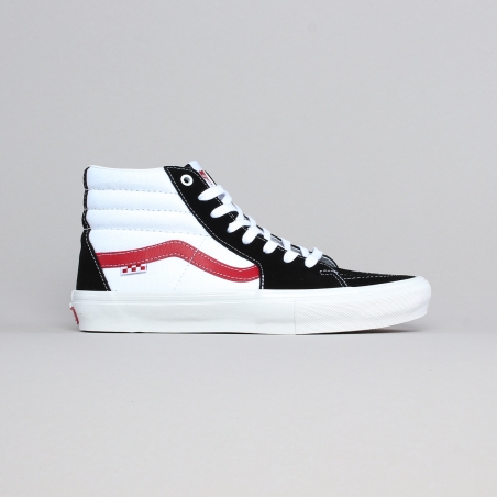 Vans – Sk8 Hi – Black / White / Red