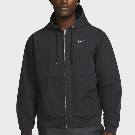 Nike – Life Padded Jacket – Off Black
