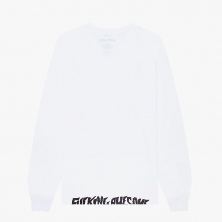 Fucking Awesome - Tipping Point L/S Tee - White